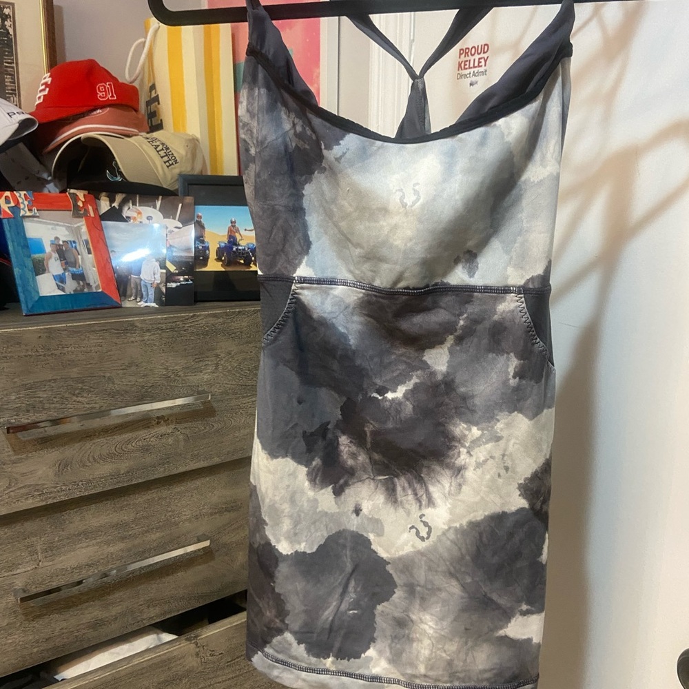lululemon athletica Black and Gray Dress